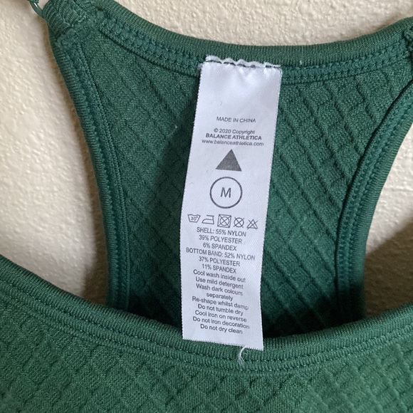 Balance Athletica Green Tank - Picture 2 of 3
